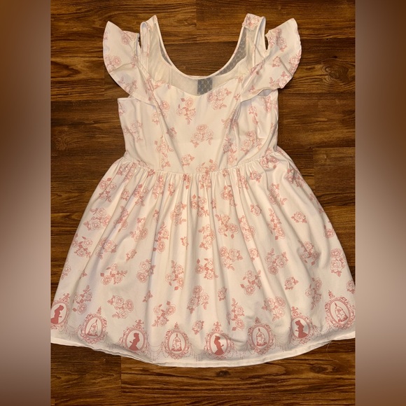 Disney Beauty and the Beast Icons Cold Shoulder Dress XXL - Picture 9 of 15